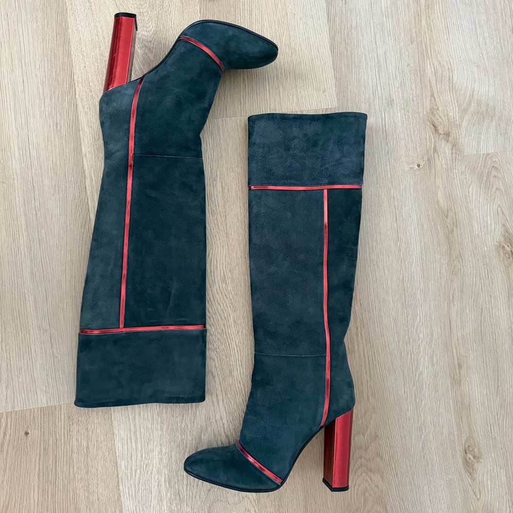 Kalliste Suede Knee High Boots